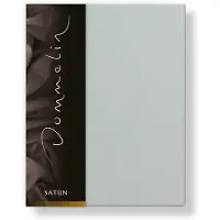 Dommelin Drap-housse Dommelin Argent (Satin 300TC)-80 x 200 cm