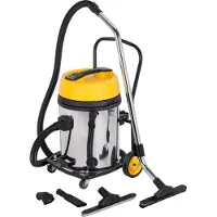 Powerplus Aspirateur Industriel Powx325 2x1200w 60l