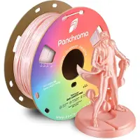 Polymaker Panchroma PLA Silk, Couleur:Silk Quartz Pink, Taille du filament:1.75mm, Poids:1 kg