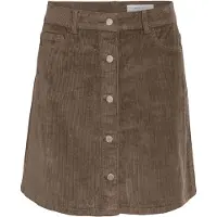 Noisy May Ronnie A Shape Skirt Marron XS Femme
