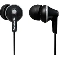 Panasonic RP-HJE125E-K - Ergofit - Écouteurs - intra-auriculaires - filaire - fiche 3,5 mm