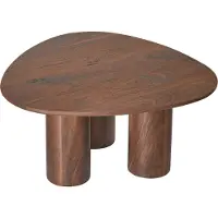 Beliani Table Basse Dacoma Bois D'ingénierie Bois Foncé