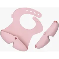 B.Box Silicone Bib bavoir Blush 4m+ 1 pcs