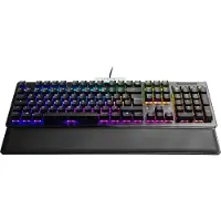 EVGA Clavier Z15 rétroéclairé (FR, Filaire), Clavier, Noir