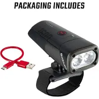 Sigma Buster Front Light Argenté 1600 Lumens