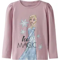 Name It Mini T-Shirt 'NMFOsma Frozen' bleu clair / mauve / blanc