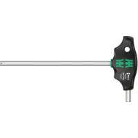 Wera 454 HF Tournevis hexagonal en T Hex-Plus avec fonction de retenue, 8 x 200 mm