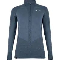 Salewa Zebru Responsive Long Sleeve Base Layer Bleu XS Femme