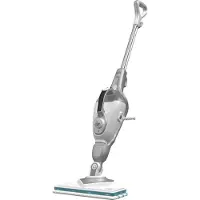 BHSM168D Nettoyeur à vapeur Mop vapeur 0,5 l 1600 W Argent, Blanc
