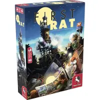 Pegasus Spiele Jeu de stratégie First Rat Blue Orange