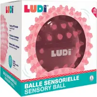 Ludi Balle Sensorielle - 20 cm - Rose av. Boutons de massage - - UneTaille - Ballons