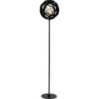 Lucide Hannelore - lampadaire - Ø 30 x 149,6 cm - noir