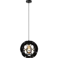 Lucide Lampe pendante unique Hannelore Ø 30cm noir