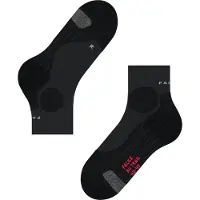 Falke Chaussettes de course RU Trail Grip pour femmes, taille : 37-38, couleur : noir