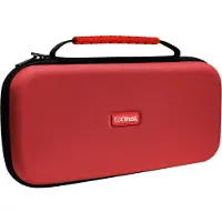 Trust Pochette pour Nintendo Switch 2 - Gaming - GXT 1251RB - Conception Antichoc - Espace pour 4 Joy-Cons - Rouge / Bleu