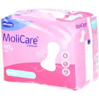 Molicare Hartmann Premium Lady Pad 4,5 Drops 43x16cm 14 14 pc(s) Bandage(S)