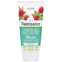 Natessance Crème Soin Sans Rinçage Ricin et Kératine Végétale Cheveux Abîmés 100 ml Mousse(S)