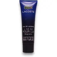 Lacoste Eau de L.12.12 Gel Douche Nettoyant Magnétique pour Tous Types de Peaux 50 ml