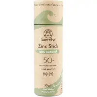 Suntribe Sports Zinc Stick stick protecteur minéral pour zones sensibles SPF 50 Mint Green 30 g