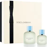 Dolce&Gabbana Light Blue Pour Homme EDT Duo Gift Set NEW coffret cadeau pour homme