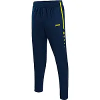 Jako Pantalon de sport bleu marine / jaune