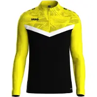 Jako Sweat de sport jaune / noir / blanc