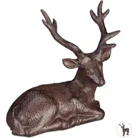 Relaxdays Hirsch Figur