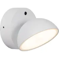 Lucide Applique mobile d'extérieur blanche avec détecteur de crépuscularité intégré LED 12W FINN