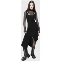 Killstar Jupe courte Gothic de - Crimsolite Skirt - XS - 4XL - pour Femme - noir - Taille S