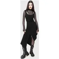 Killstar Jupe courte Gothic de - Crimsolite Skirt - XS - 4XL - pour Femme - noir - Taille S