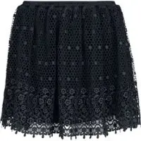Sinister Jupe courte Gothic de - Jupe Gothique - XS - M - pour Femme - noir - Taille S