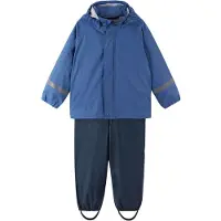 Reima Vêtements de Pluie av. Bretelles - Tihku - PU - Denim Blue - - 1½ ans (86) - Vêtements de Pluie