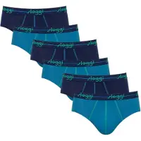 Sloggi Slip 'Start' turquoise / bleu foncé
