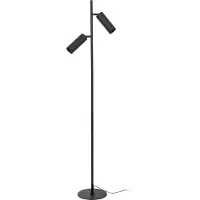 Lucide Clubs - lampadaire - Ø 22 x 140 cm - noir