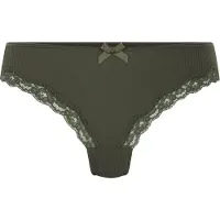 Hunkemoller Slip 'Lola' vert foncé