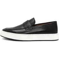 Derimod Mocassin noir / blanc