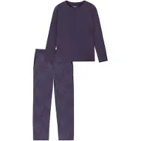 Schiesser Pyjama 'Selected Premium Warming' violet