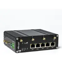 Milesight IoT Routeur cellulaire industriel 5G Wi-Fi Prise en charge GPS