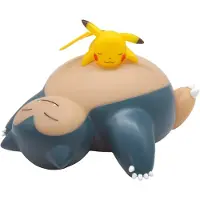 Teknofun Figurine Pokémon Snorlax et Pikachu 3D lampe LED