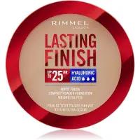 Rimmel Lasting Finish 25H poudre compacte SPF 20 teinte 007 Golden Beige 7 g