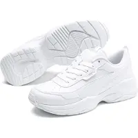 Puma Baskets basses 'Cilia' argent / blanc