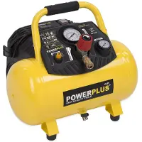 Powerplus POWX1723 - Compresseur 1100W - 12L pas d'huile