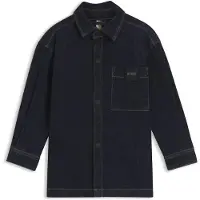 BOSS Chemise en jean avec poche-poitrine logotée pour enfant