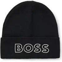 BOSS Bonnet avec logo en silicone imprimé pour enfant