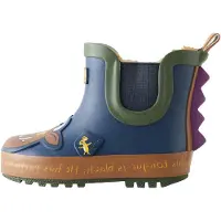 Next Bottes en caoutchouc bleu marine / cognac / olive / rouge vif