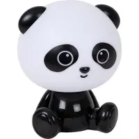 Lucide Lampe de table panda noir et blanc 3W Dodo pour enfants
