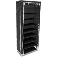 Relaxdays Armoire À Chaussures En Tissu Pliante