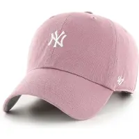 47 Casquette 'MLB New York Ya' mauve / noir / blanc