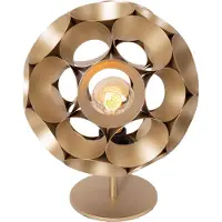 Lucide Hannelore - lampe à poser - Ø 25 x 29,2 cm - or