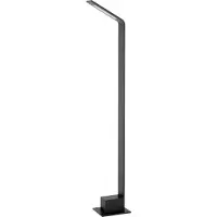 Lucide Lawford - lampe de jardin - 15 x 9,5 x 80 cm - 6W LED inclus - IP54 - noir